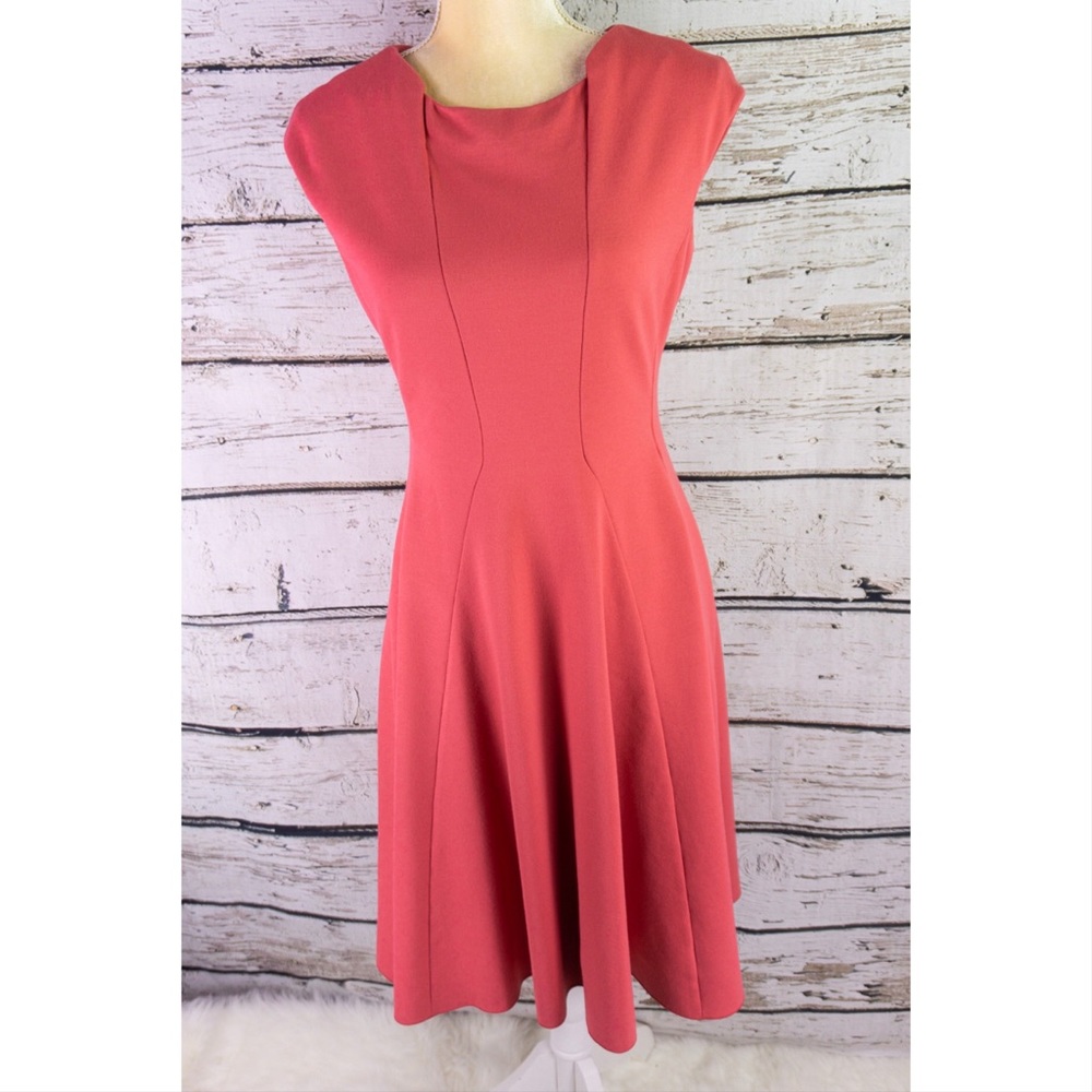 Giorgio Armani Fit & Flare Pink Dress